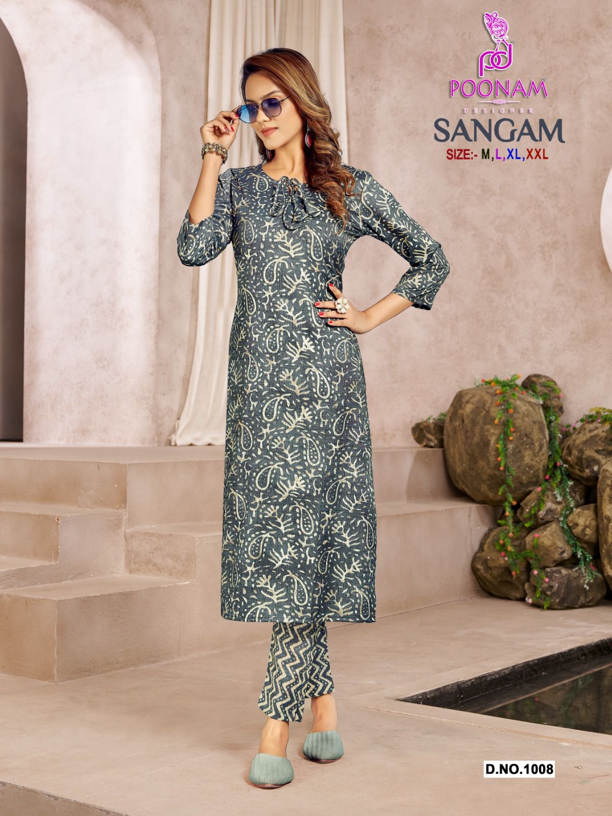 Poonam Sangam Regular Wear Wholesale Kurti With Bottom Catalog